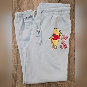 DISNEY Light Blue Winnie the Pooh Joggers